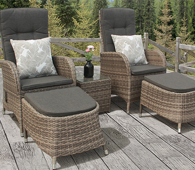 Weatherproof rattan clearance furniture